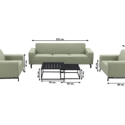 Boavista stoel-bank loungeset - Leaf